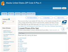 Tablet Screenshot of ak.postcodebase.com